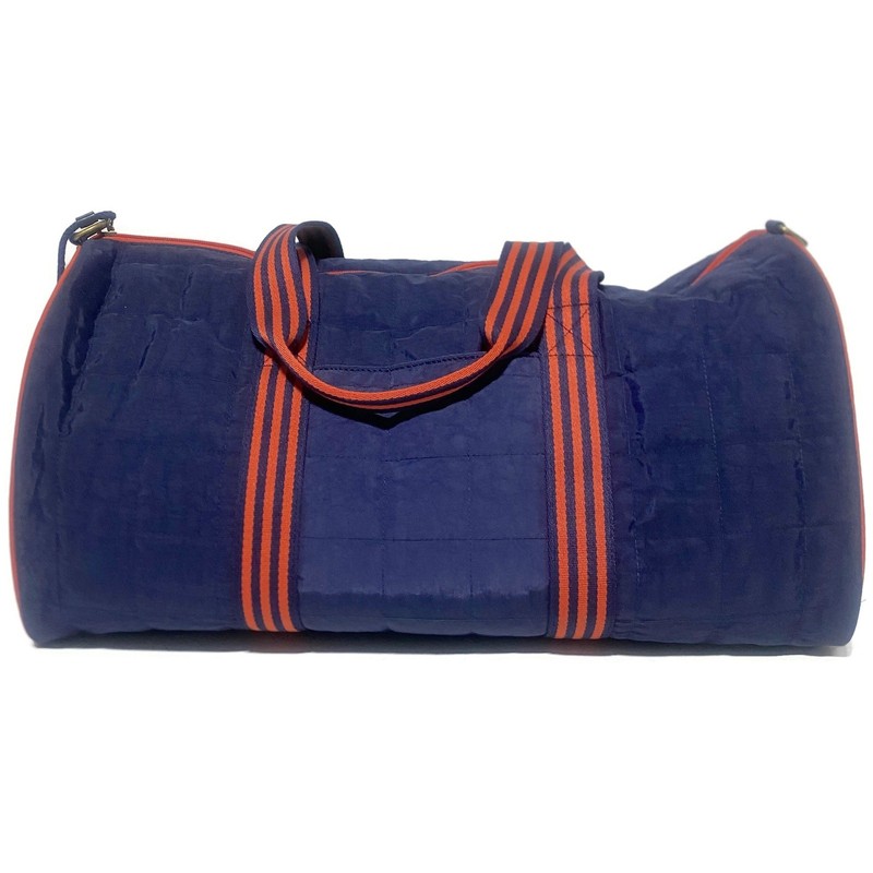Universal Thread Blue Nylon Duffel Weekender Bag Travel Underseat Carry-On NWT gallery