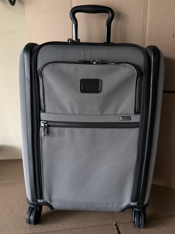 TUMI Alpha X Large Dual Access Expandable Carry On Meteor Grey Ballistic Nylon gallery