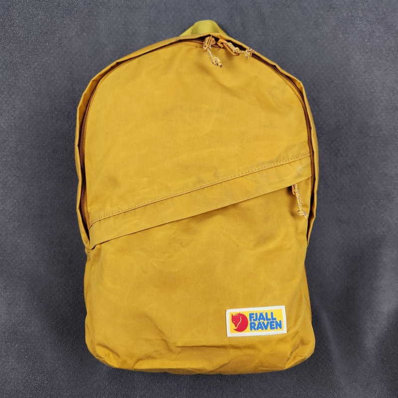 Fjallraven Yellow Vardag 16 Backpack G-1000 Daypack Unisex Outdoor Travel Bag