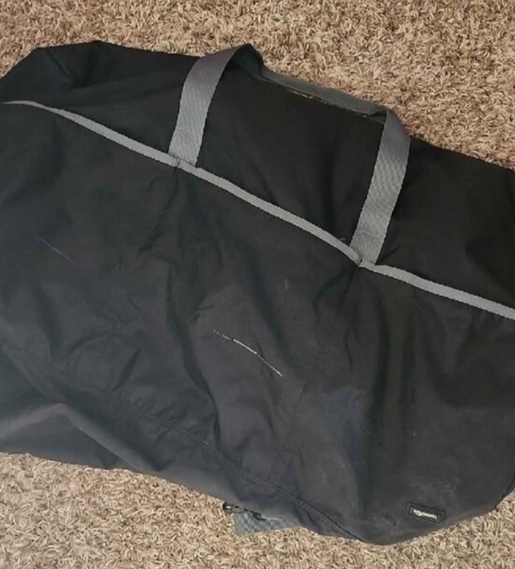 Amazon Basics Extra Large Foldable Nylon Duffel Bag With Carry Strap gallery