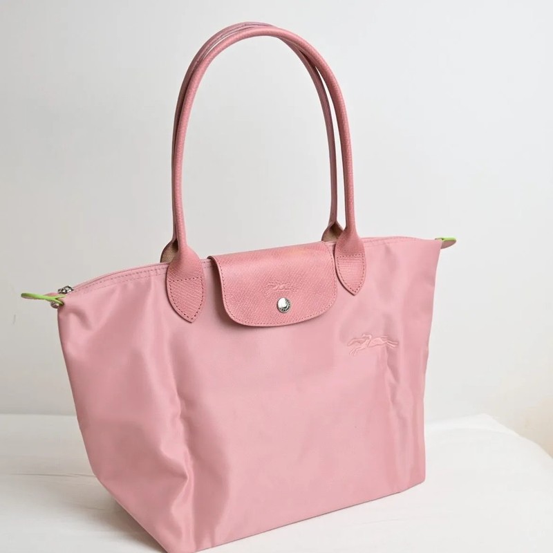 LONGCHAMP Le Pliage tote bag, pink Nylon Women New From Japan
