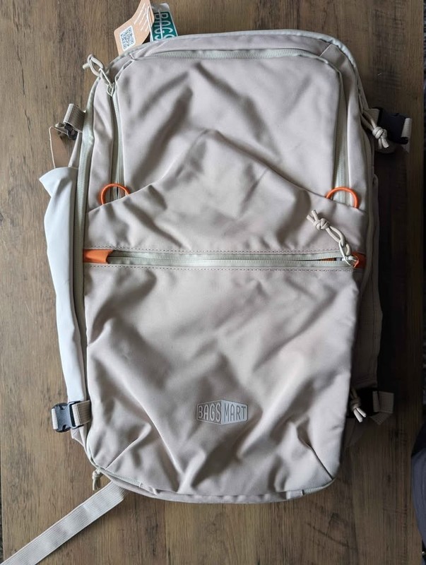 BagsMart Faro 29L Carry On Travel Backpack Set Bone White – New With Tags