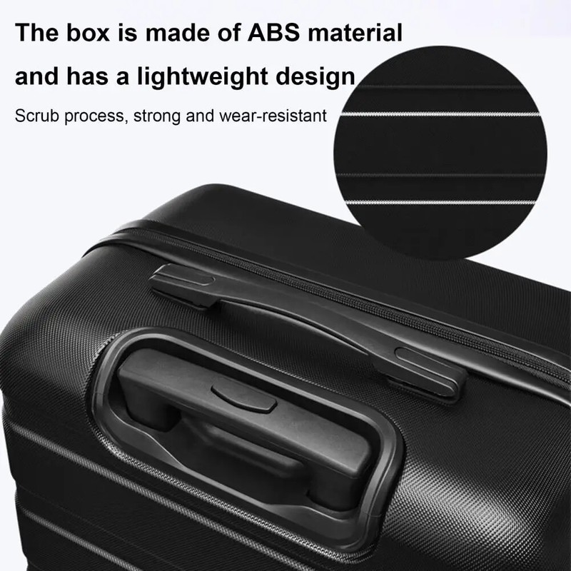 Hardside Carry On Luggage 20" Suitcase Spinner Wheels TSA Lock Airline Approved gallery