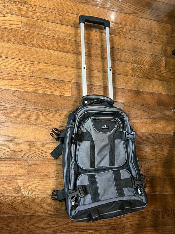Samsonite Exploration Expandable Travel Backpack With Wheels Extend Handle gallery