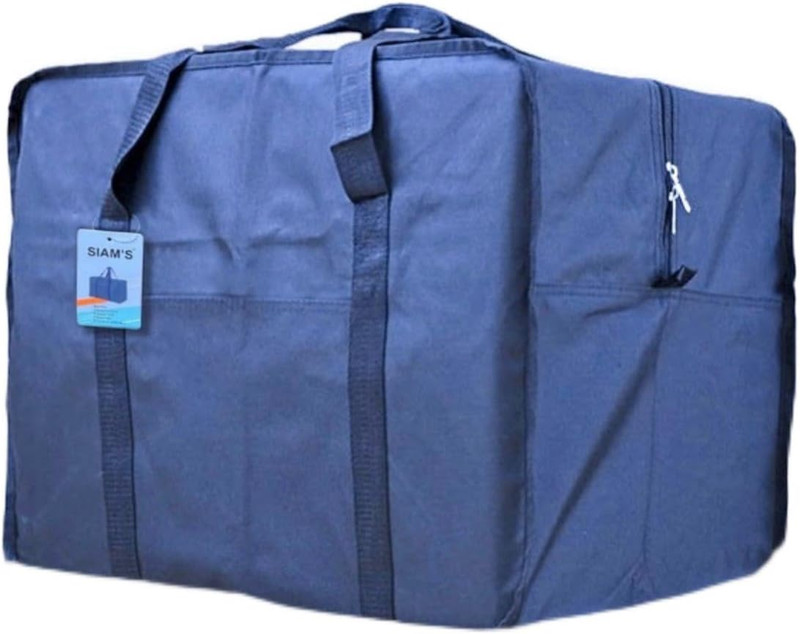 Extra Large Foldable Duffel Bag for Travel – Heavy-Duty Cargo Bag with Zippers &