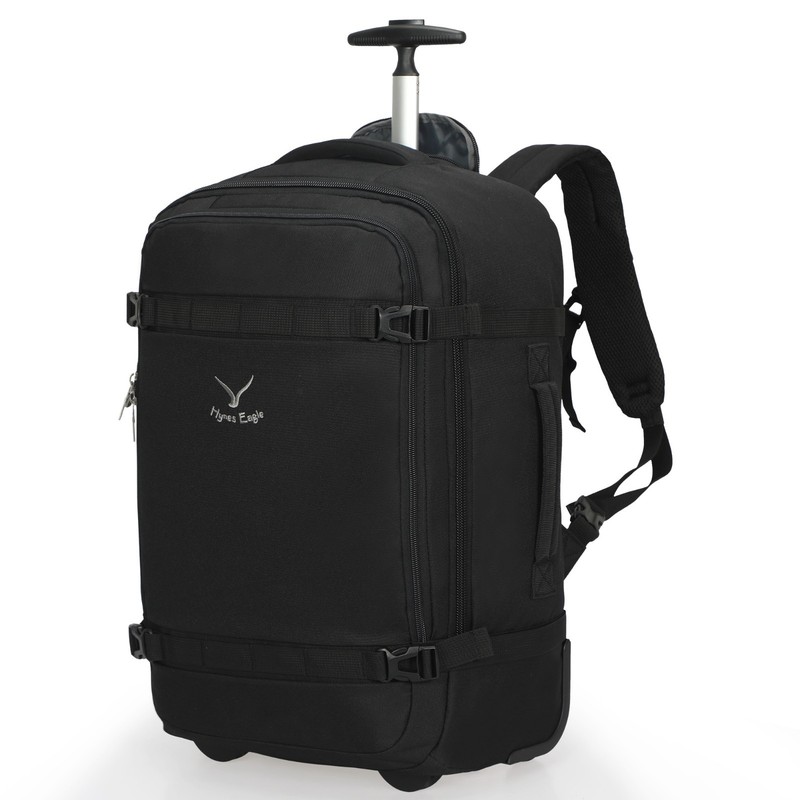 Hynes Eagle Rolling Backpack 42L Airline Approved Carry on Softsides Luggage