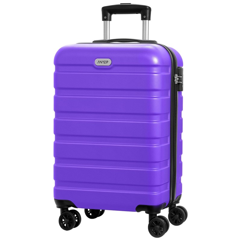 Luggage PC ABS Hardside Lightweight Suitcase with 4 Universal Wheels TSA Lock…