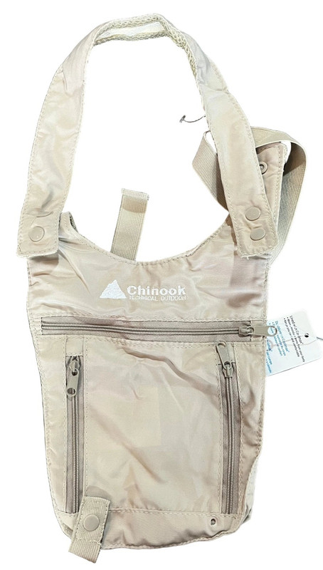 Chinook Adjustable Shoulder Safe Concealed Passport & Money Travel Security