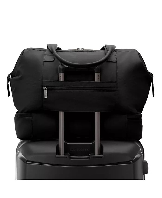 Samsonite Better than Basic Drop Bottom Weekender Duffel Color: Black gallery