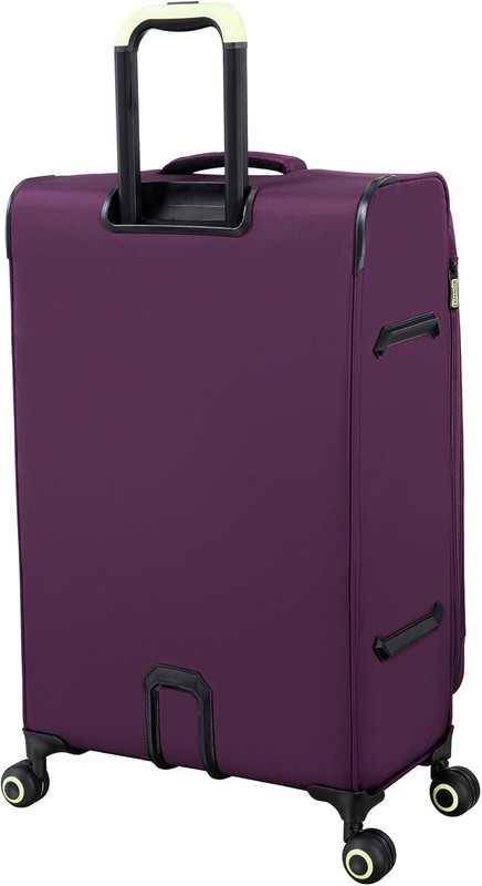 Circulator 28" Softside Checked 8 Wheel Expandable Spinner, Italian Plum gallery