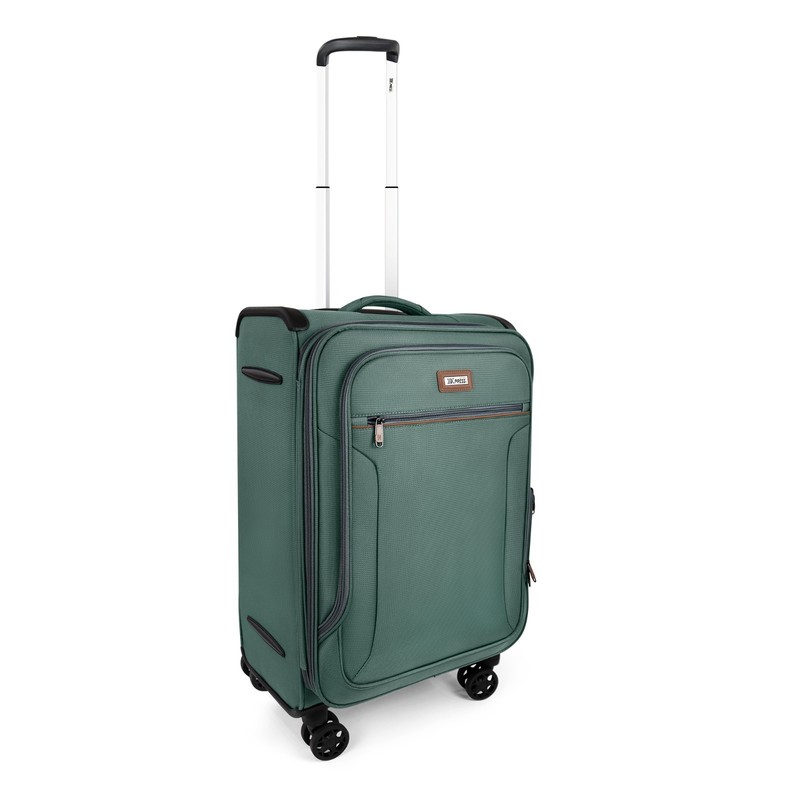 Expandable Soft Shell Suitcase with TSA Lock Durable Lightweight Travel Case gallery