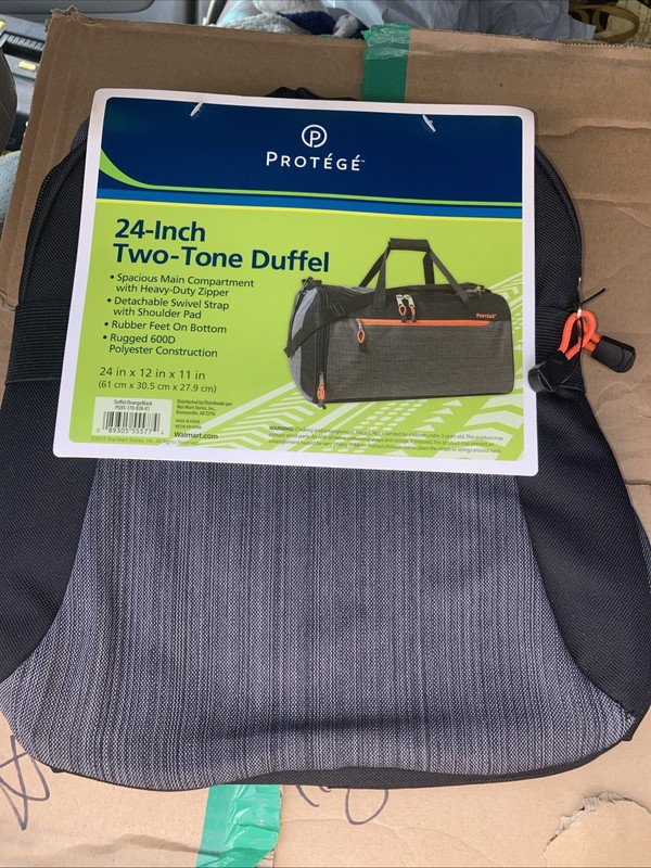 Protégé 24" Polyester Sports Duffel Bag 24" X 12" X 11" NEW!!!! gallery