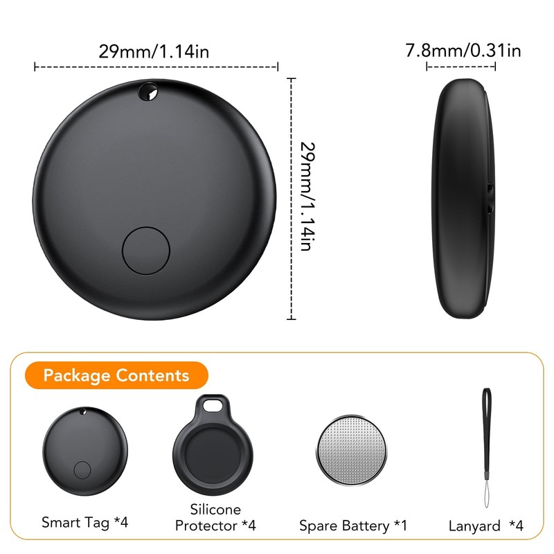 Android Air Tracker Bluetooth Tracker Tags Work with Google's Find Hub Smart Tag gallery