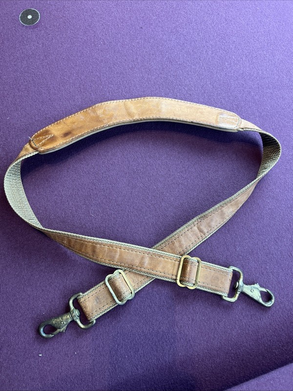 Hartmann Shoulder Leather Replacement STRAP BELT ONLY for Travel Luggage/Bag 45”