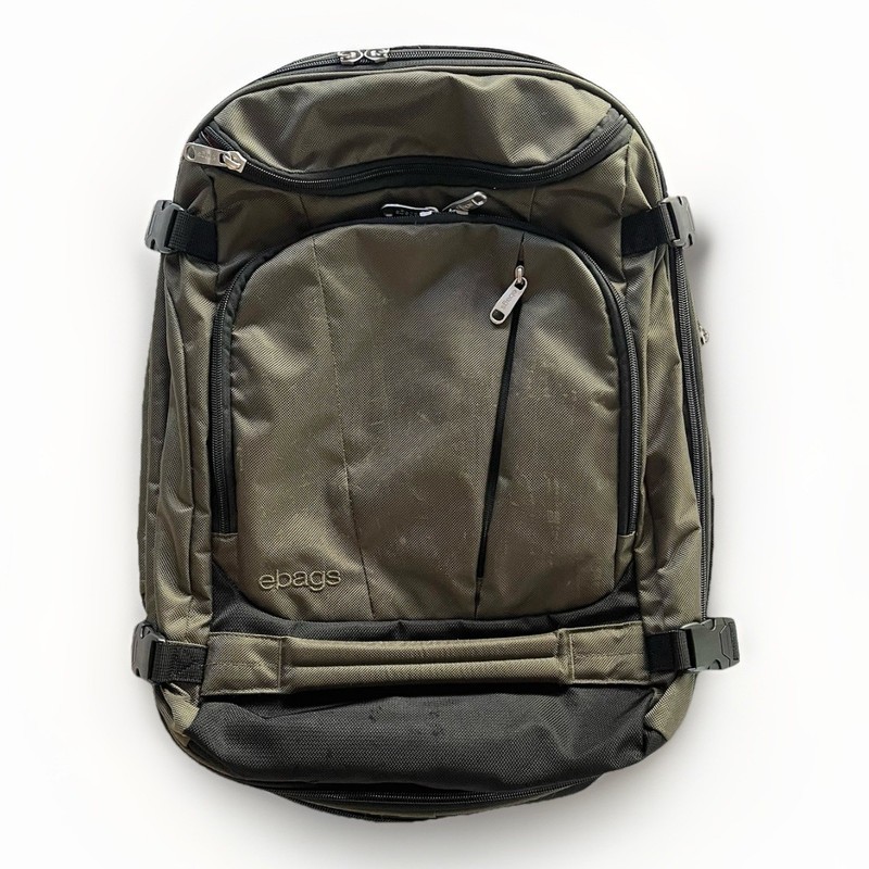 eBags Mother Lode Travel Backpack Army Green Computer Pocket