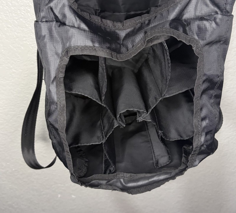 SOLGAARD Carry-On Closet Shelving System Insert 3-Shelf Hanging Collapsible Bag gallery