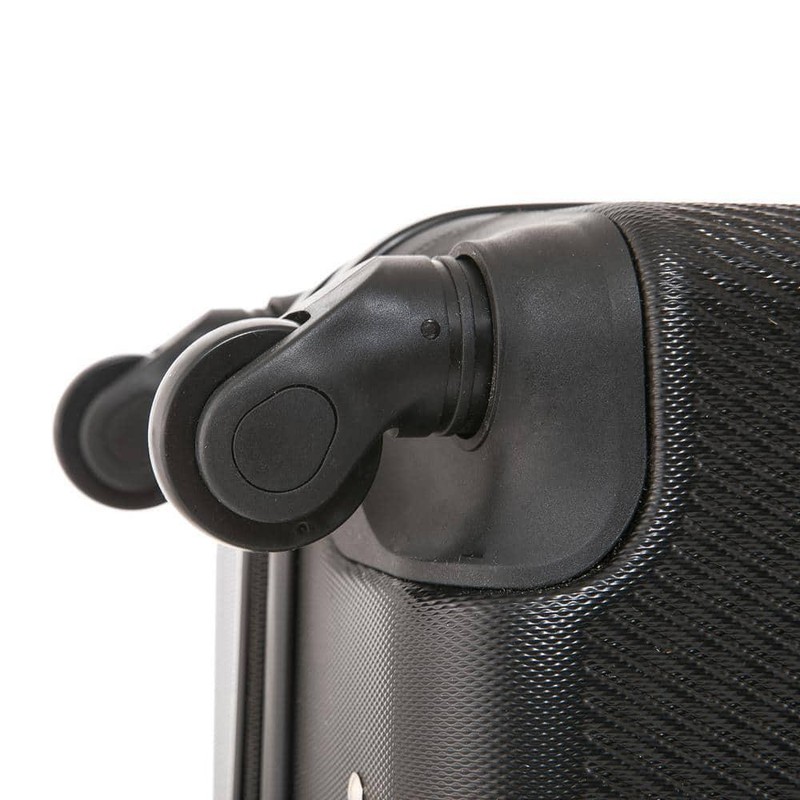 DUKAP Carry-On Black Lightweight ABS Plastic Hard Side Shell Spinner 20 in. H gallery