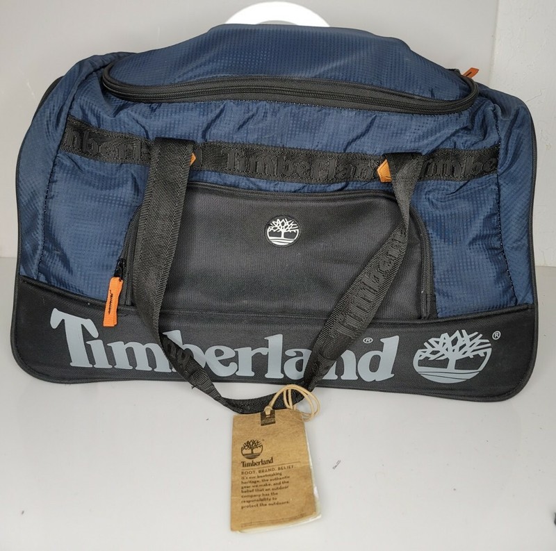 Timberland Highgate Spring Collection 22″ Duffle Bag Orange/Eiffel Tower