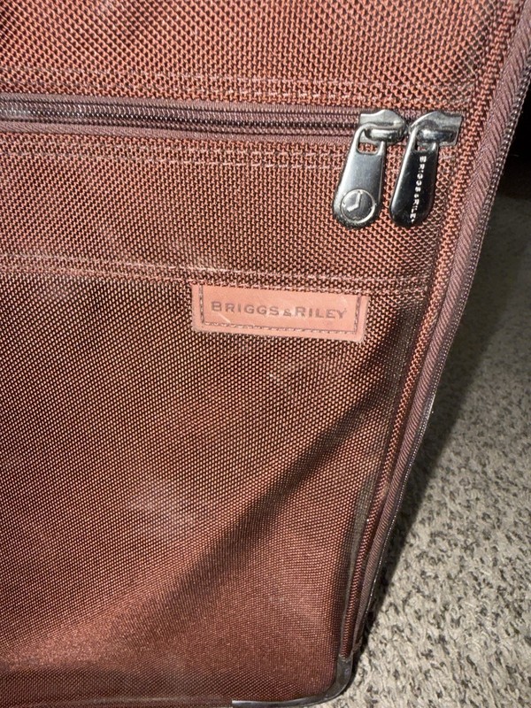 Briggs & Riley Brown Luggage Set Solid Rolling Carry On Suitcase Unisex Adult gallery