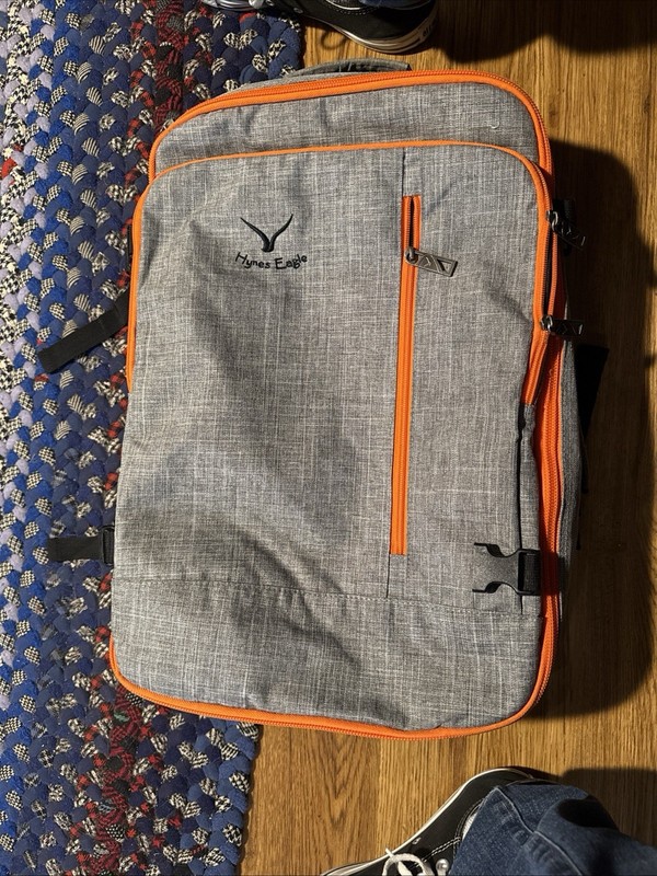 Hynes Eagle Travel Backpack Carry On Air Travel Laptop Daypack Packing Cubes