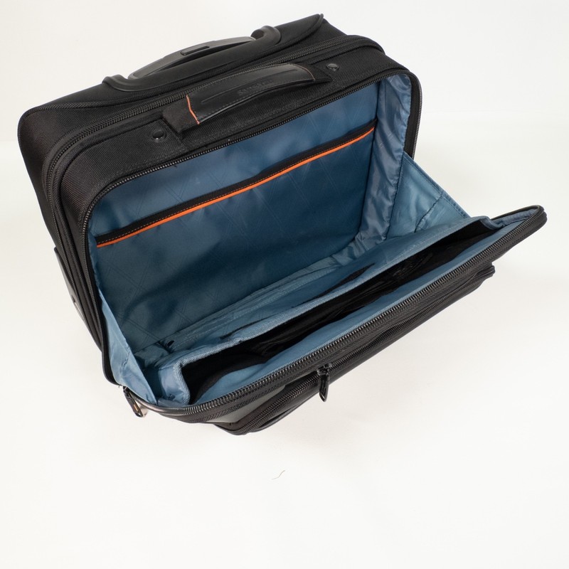Samsonite Pro Upright Mobile Office Black One Size $296 MSRP Great Shape Laptop gallery
