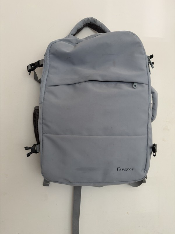 Taygeer Travel Backpack Carry On Shoe Pouch TSA 17.3inch Laptop Flight Approved