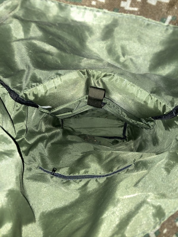 Green Pixel Camo Backpack, Go Commando Padded On Back School Bag Hiking Camping gallery