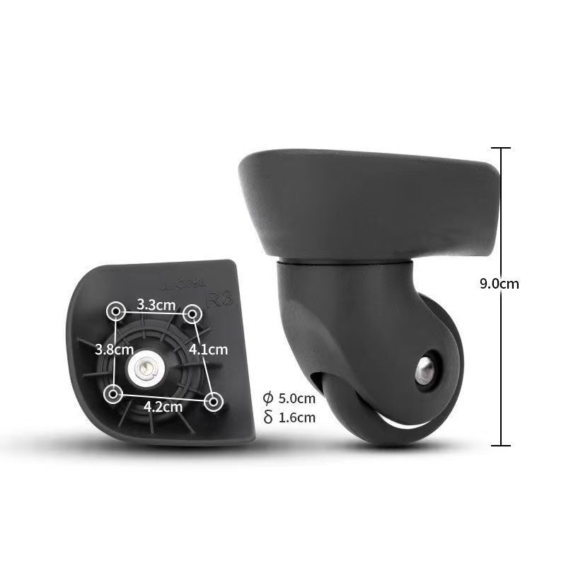 2 pcs Luggage Wheel Replacement Fits Samsonite luggage V22 Universal L R wheel gallery
