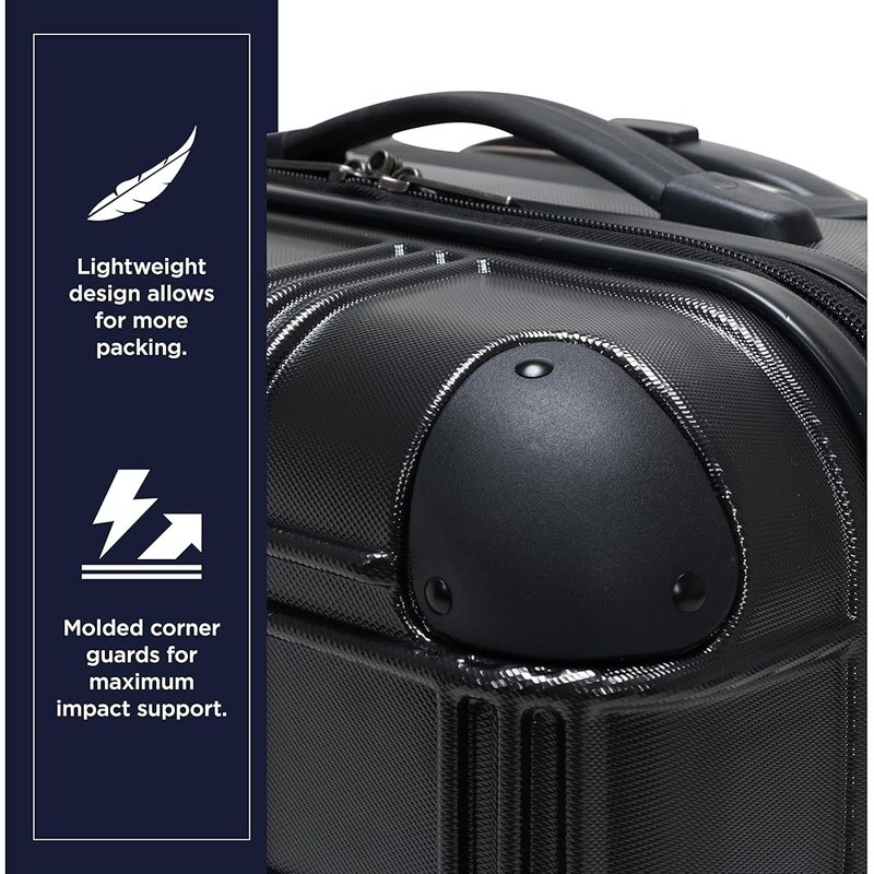 Multi-Directional Durable Spinner Durable Hardside Luggage W/ Telescoping Handle gallery