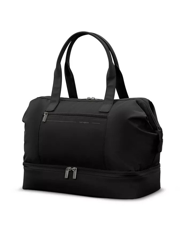 Samsonite Better than Basic Drop Bottom Weekender Duffel Color: Black gallery