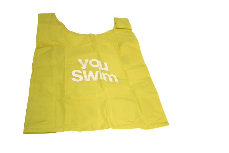 Baggu Yellow 16″ Youswim Totes Ripstop Reusable Shopping Bags You Swim