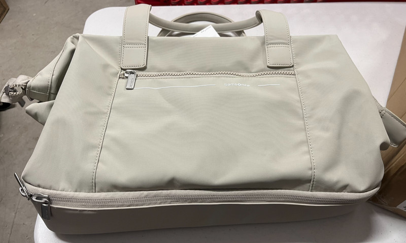 Samsonite, Better Than Basic Drop Bottom Weekender Duffel, LimeStone Grey gallery