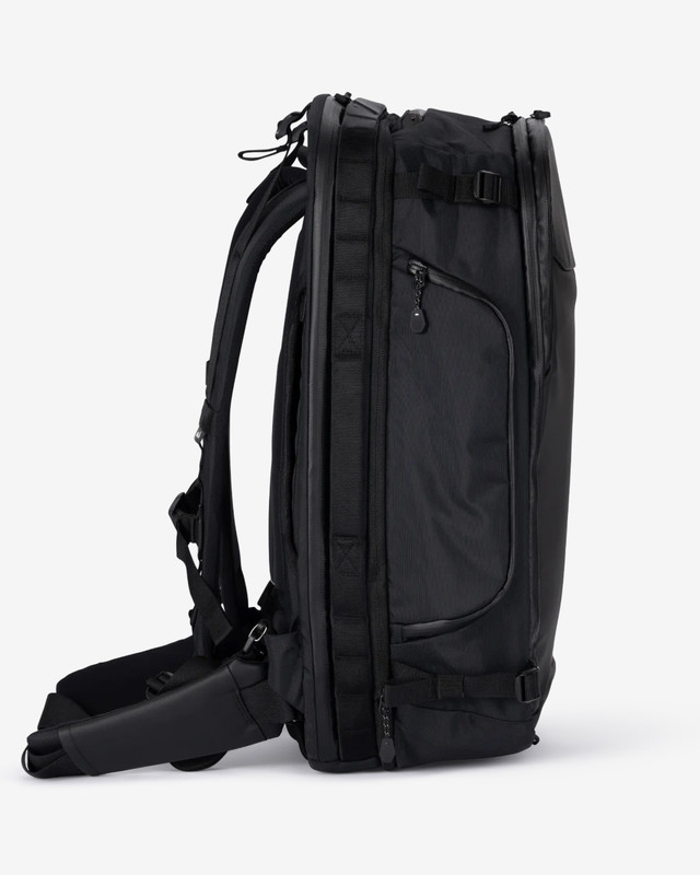 Mous Optimal Travel Backpack 40–45L – Expandable Carry‑On – AiroFoam – Black gallery