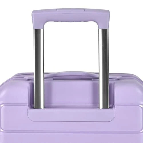 Pagosa Indestructible Hardshell Expandable Spinner Luggage Carry-on Lavender gallery