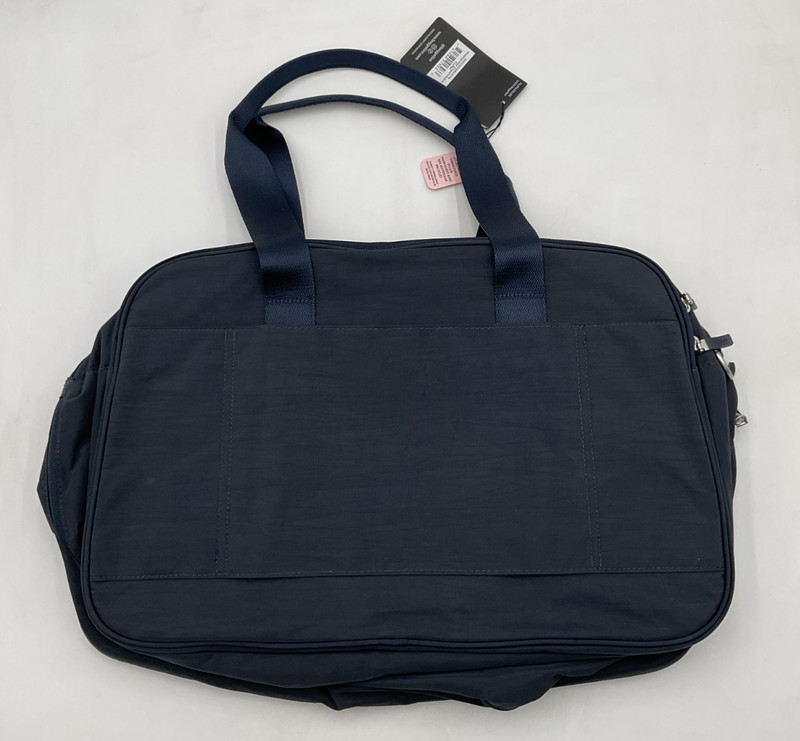 Baggallini Weekender Expandable Navy Duffel Bag NWT gallery