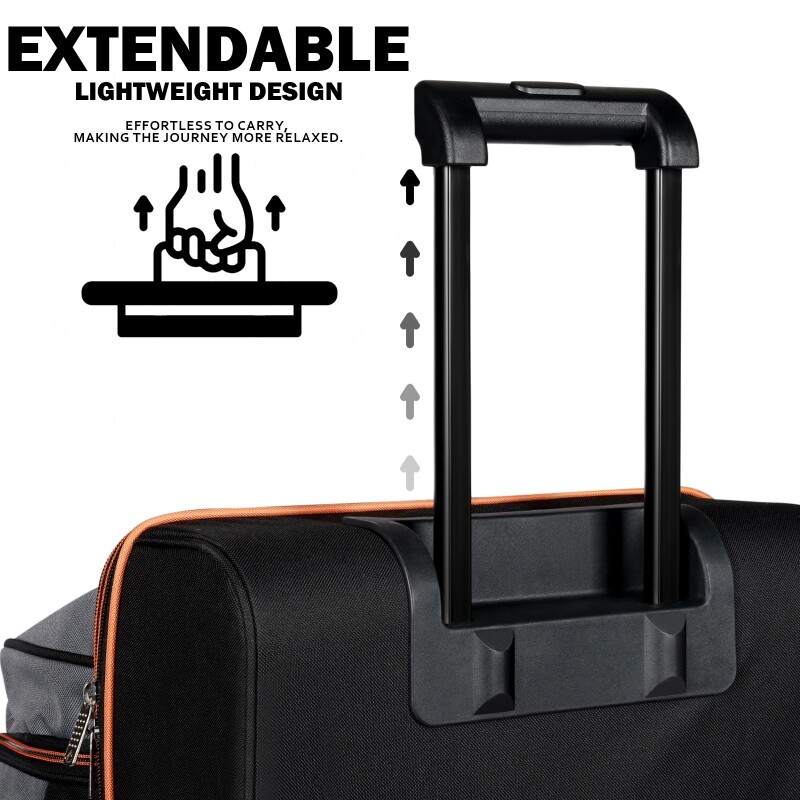 2PCS Luggage Set Softside Expandable Suitcase 28"32" Carry-on Luggage Travel Bag gallery
