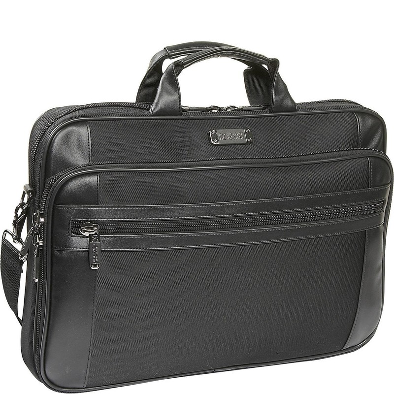 Kenneth Cole Reaction Urban Traveler Slim 18.4″ Laptop Sleeve Top Zip Compute…