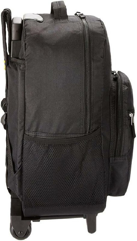 Luggage Rolling Backpack With Double Wheels Shoulder Straps Pocket Organizer 17l gallery