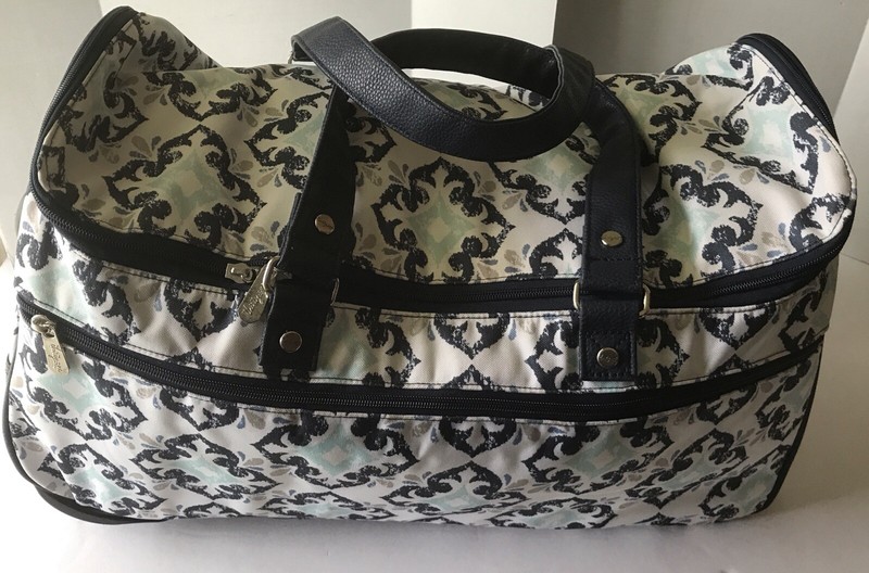 Thirty One Rolling Duffle Bag Carry On 22” Parisan Pop