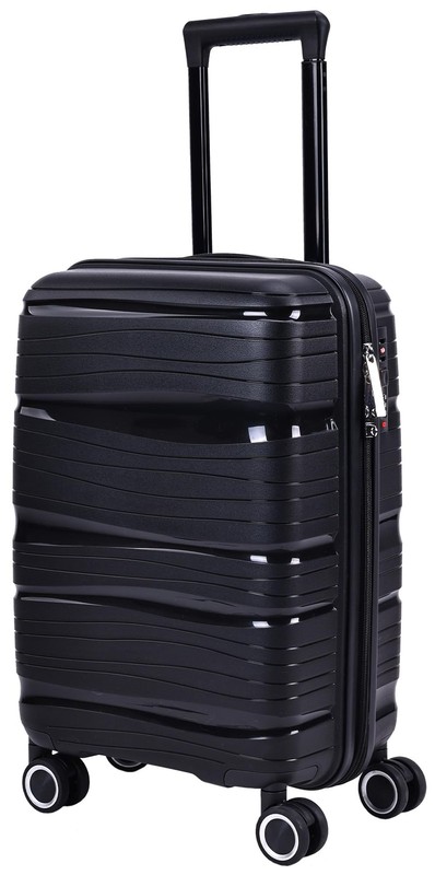 Signature Hard Side Suitcase – 20/24/28 Inch with Spinner Wheels, Black