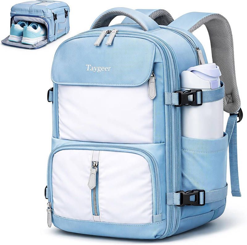 Frontier Airlines Personal Item Bag, Expandable 18X14X8 Inches Travel Backpack w