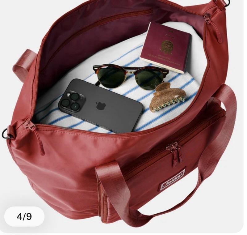The Foldie® Travel Bag Red gallery