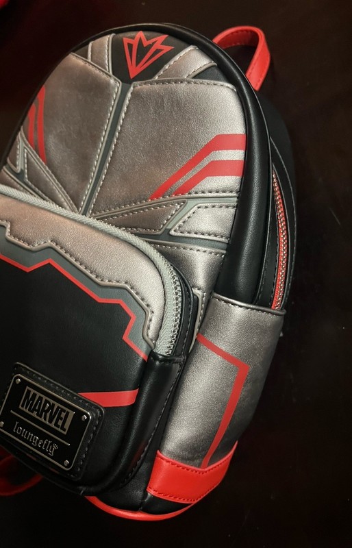 Marvel Loungefly Falcon Multicolor Mini Backpack - Very Good - See Photos gallery