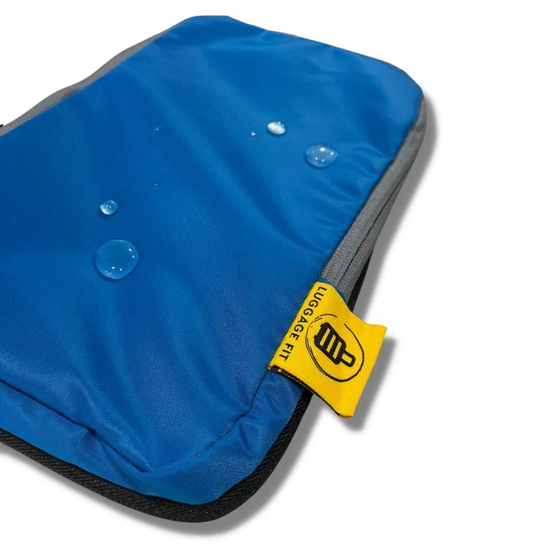 LUGGAGE FIT Waterproof Compression Travel Accessory Packing Cubes 4 Pieces Set