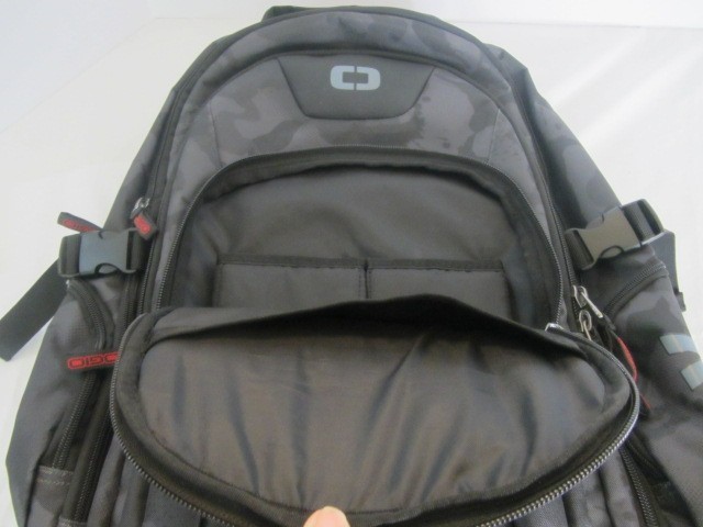 OGIO Fly Racing Backpack Black Grey Luggage Carry-On Check Point Friendly gallery
