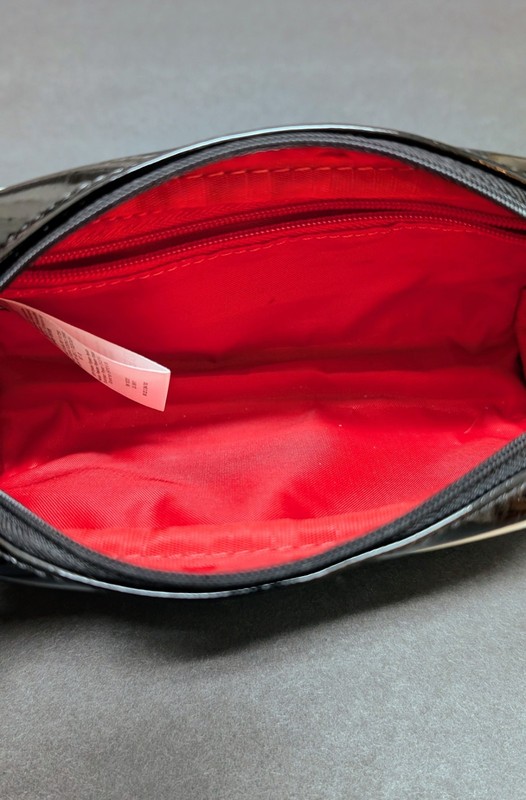 Mini Cooper Silver Shiny Patent Duffel Overnight Tote Weekender Bag & Makeup Bag gallery