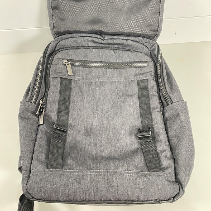 Samsonite Laptop Backpack Gray Heather Travel Work Business Bag Trolley Sleeve gallery