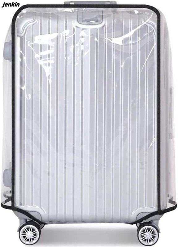 Luggage Protector Suitcase Cover PVC Waterproof Travel Suitcase Fits Most 20" to gallery