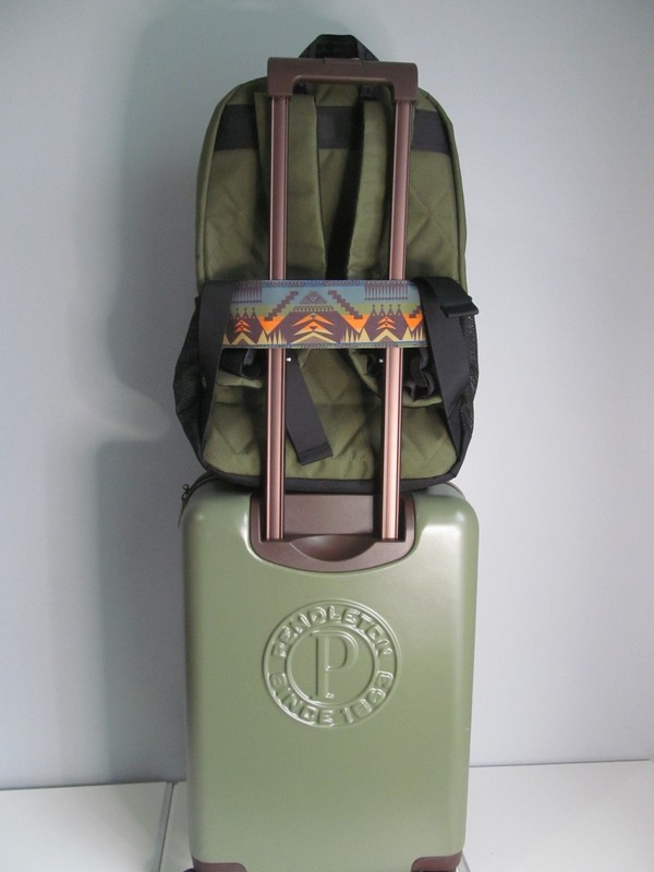 Pendleton Multi Color Aztek Luggage Set Carry On Spinner, 30" Check In & BP, NWT gallery