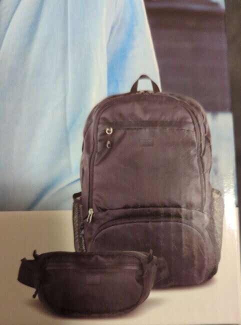 Bella Russo Packable Backpack and Hip Pack Brand New Unopened Unisex
